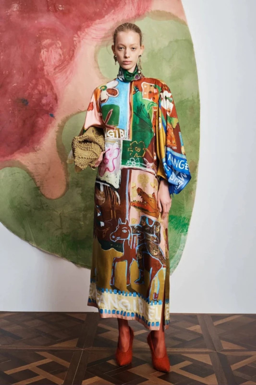 ZARA Chic Casual Long Loose Dress for Palace Party